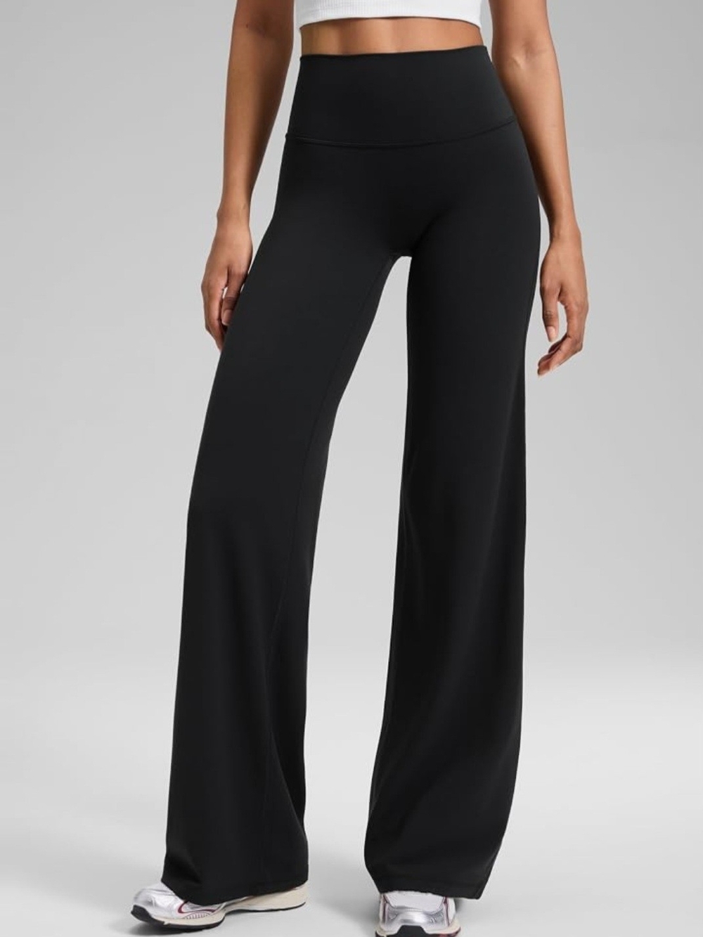 CRZ YOGA Black Wide Leg Pants